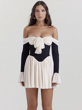 Vestido Manga Longa com Tule Vivella Sâmia - GOLDEN ERA