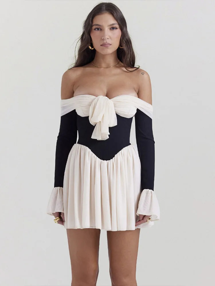 Vestido Manga Longa com Tule Vivella Sâmia - GOLDEN ERA