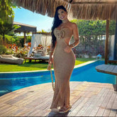 Vestido Longo em Tricô Modal Vivella Serena
