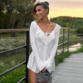 Vestido Manga Longa Boho Chique Vivella Hadassa - OUTONO/INVERNO