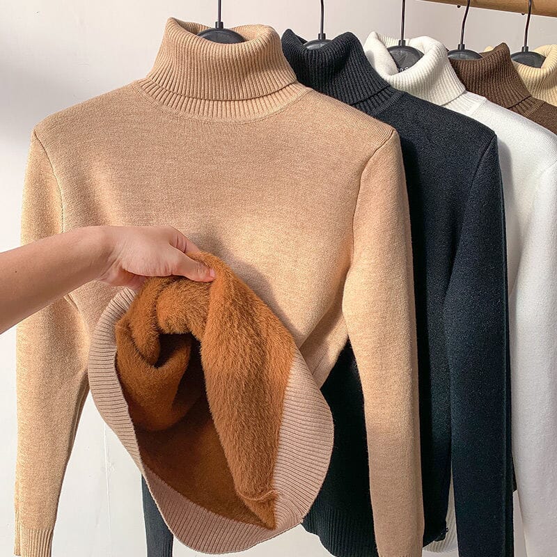 Suéter Feminino Peluciado Térmico Veludo Velvet Soft Vivella