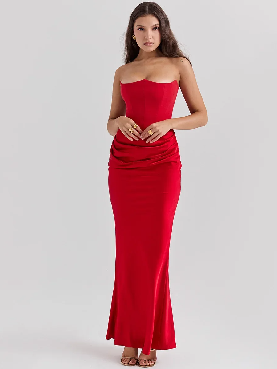 Vestido Longo Modelador Corselet Vivella La Noche - GOLDEN ERA