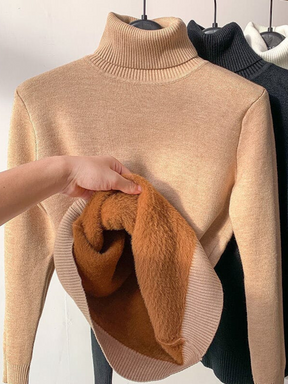 Suéter Feminino Peluciado Térmico Veludo Velvet Soft Vivella