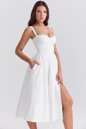 Vestido Midi Modelador Vivella Sedução - GOLDEN ERA