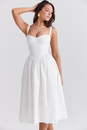 Vestido Midi Modelador Vivella Sedução - GOLDEN ERA