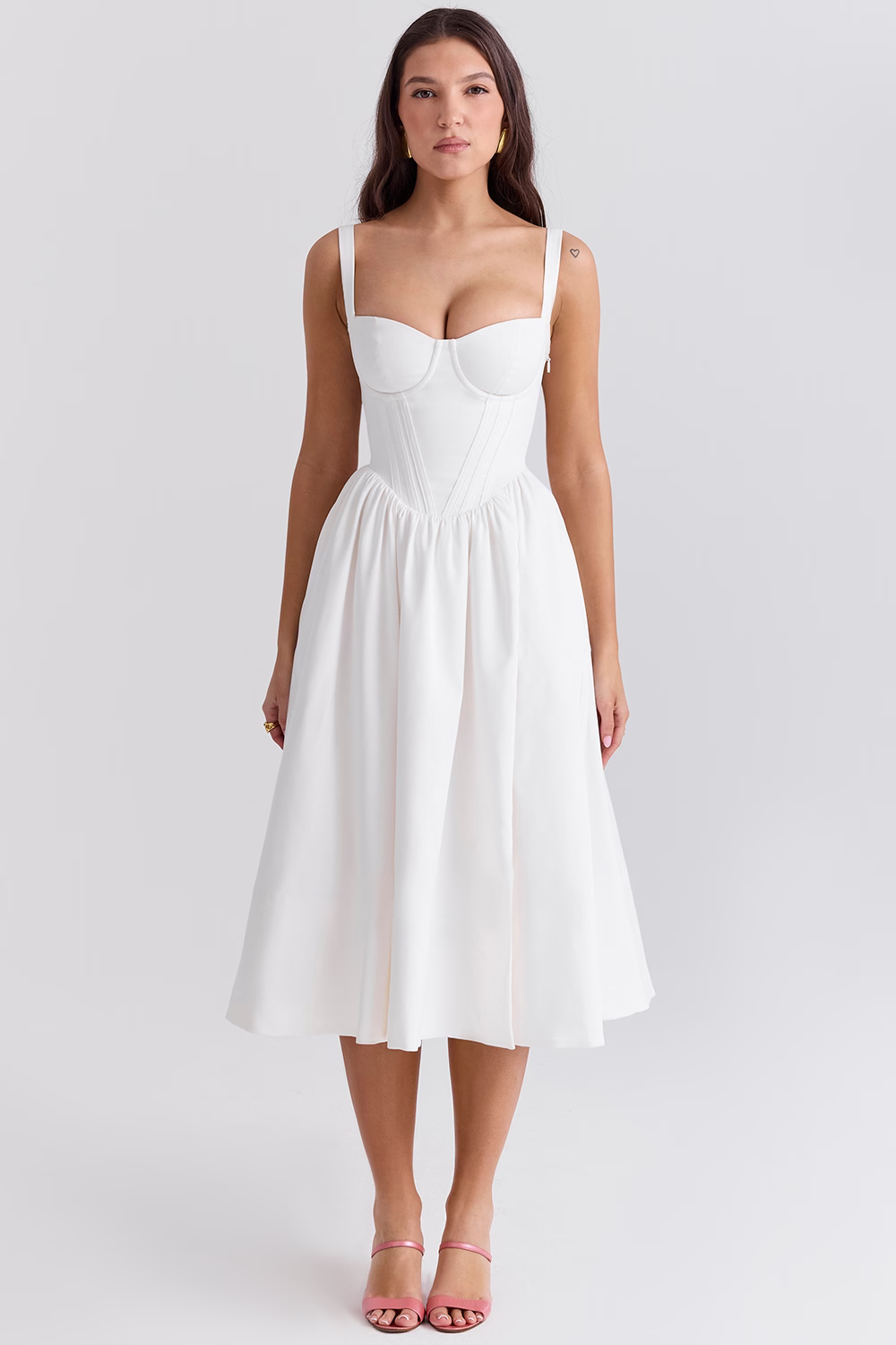 Vestido Midi Modelador Vivella Sedução - GOLDEN ERA