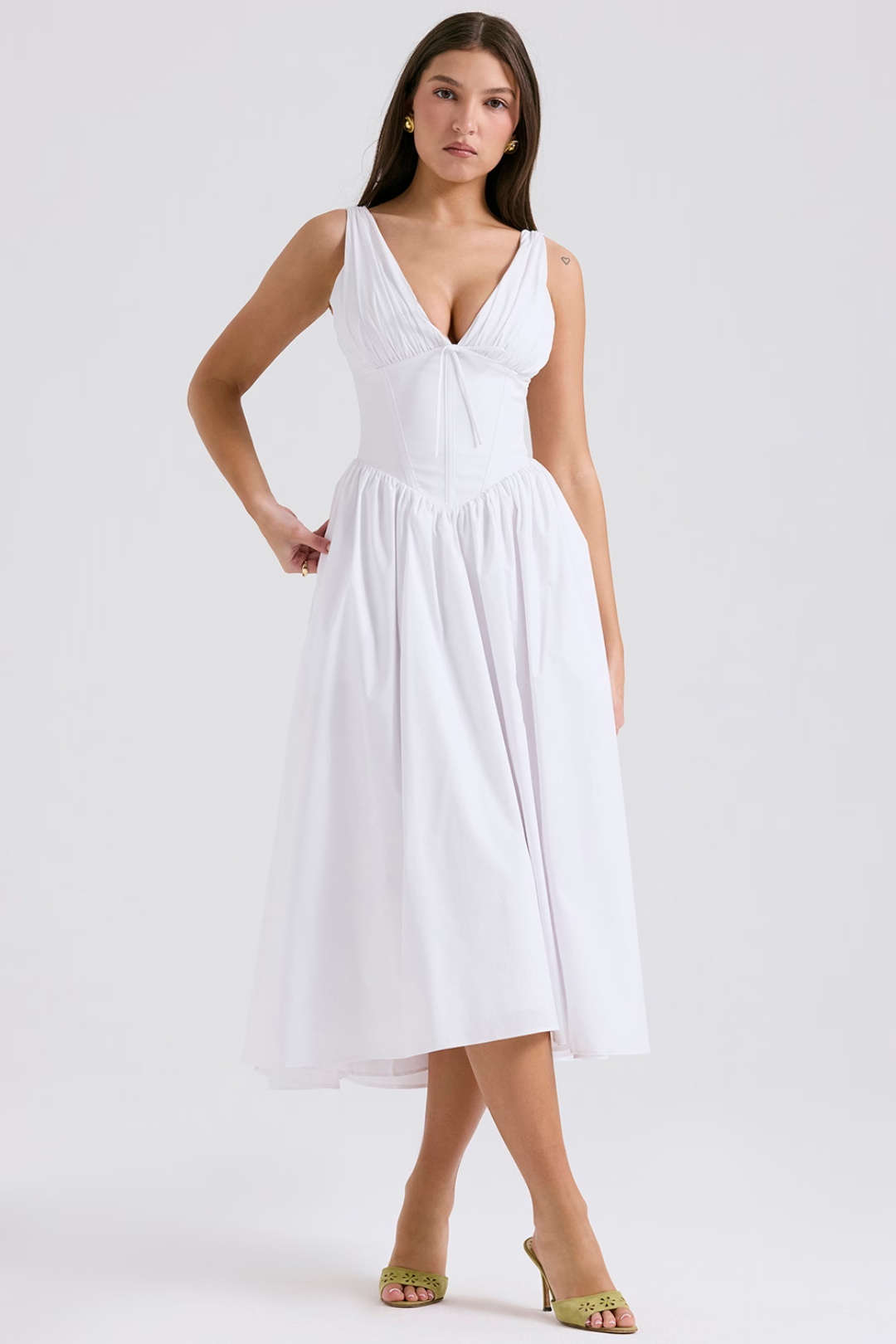 Vestido Midi Modelador Vivella Rosita - GOLDEN ERA