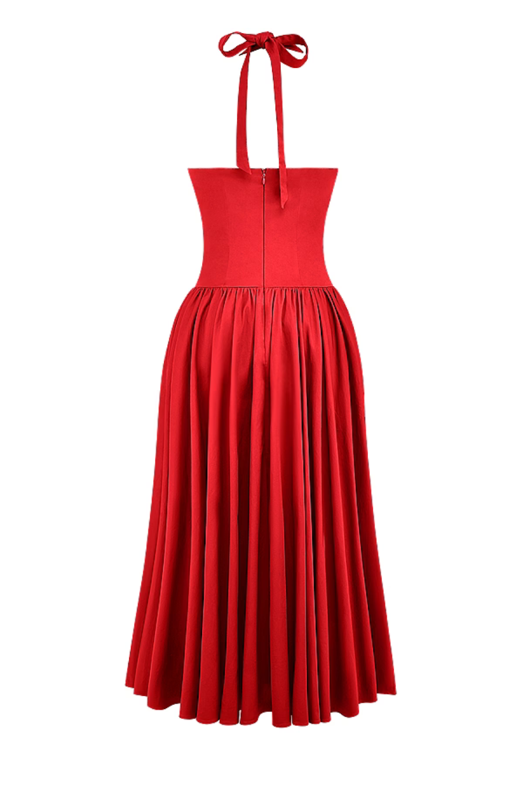 Vestido Midi Vermelho Vivella Passione - GOLDEN ERA