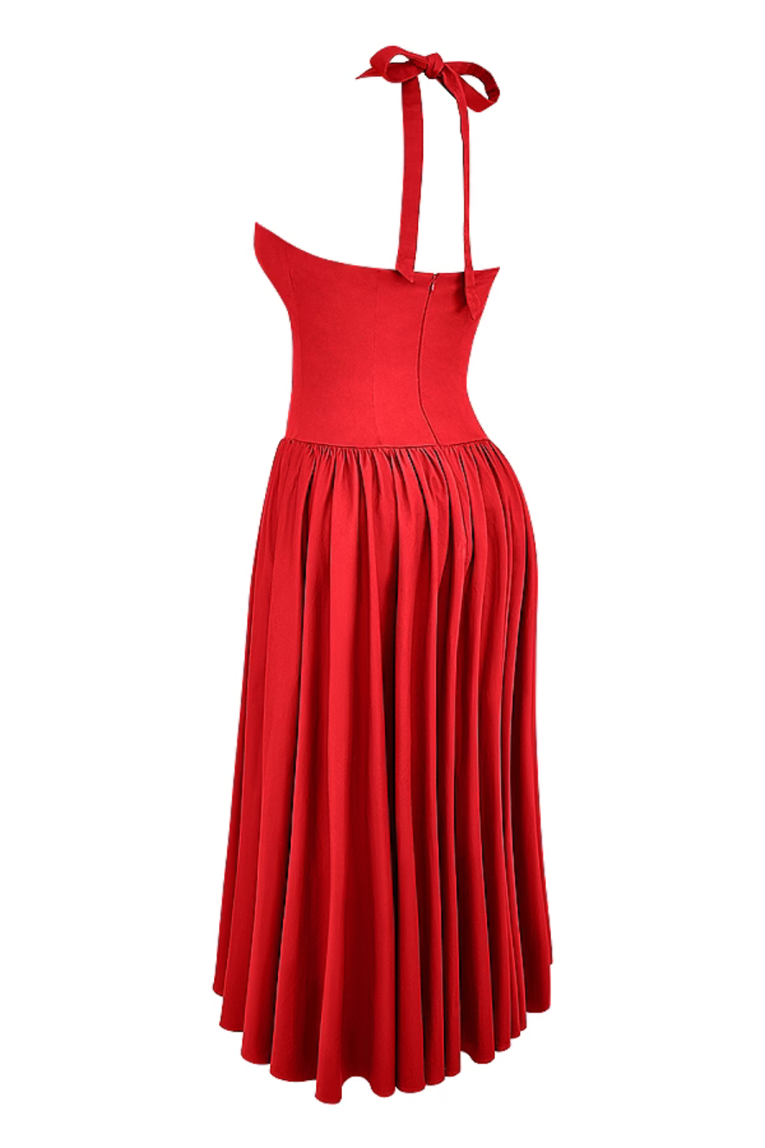 Vestido Midi Vermelho Vivella Passione - GOLDEN ERA