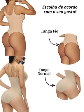 Body Modelador Suit Shape Slim Vivella