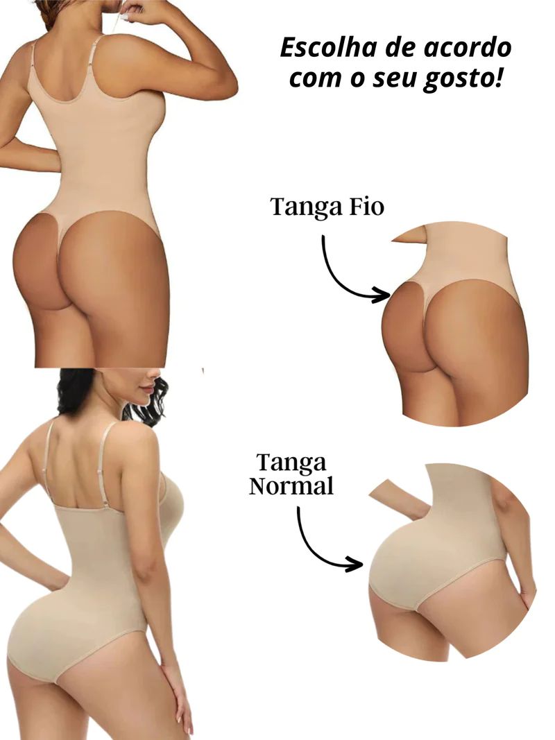 Body Modelador Suit Shape Slim Vivella