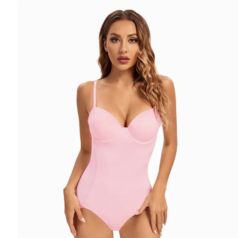 Body Modelador Suit Vivella  Slim Com Bojo