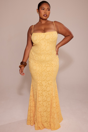 Vestido Longo Rendado com Amarrações Vivella Joan - GOLDEN ERA