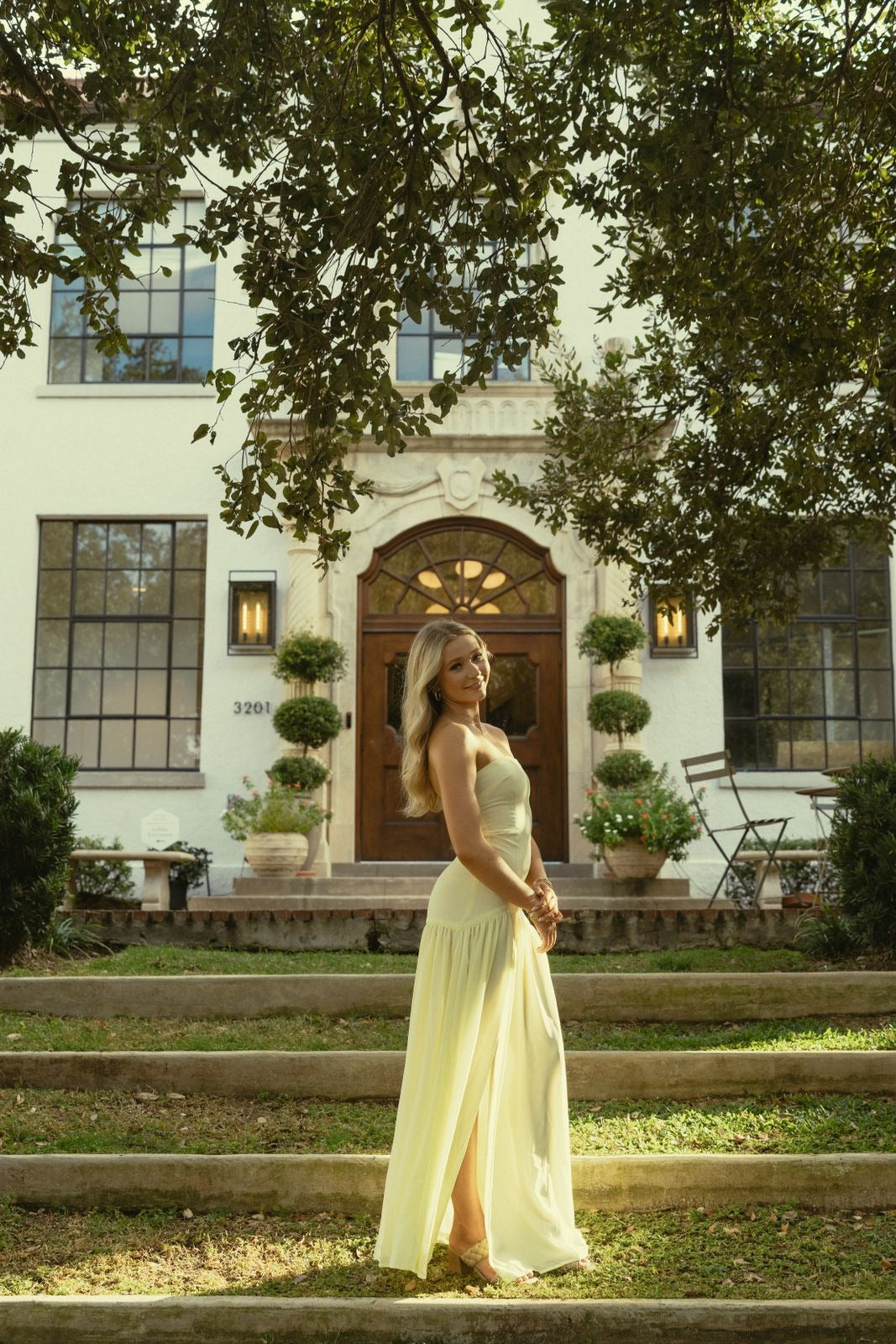 Vestido Longo Tomara que Caia  Com Fenda Vivella Eden