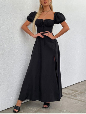 Vestido Midi Modelador Bustier Mavie com Mangas Vivella - GOLDEN ERA