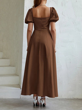 Vestido Midi Modelador Bustier Mavie com Mangas Vivella - GOLDEN ERA