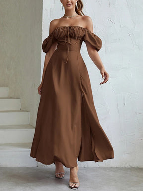 Vestido Midi Modelador Bustier Mavie com Mangas Vivella - GOLDEN ERA