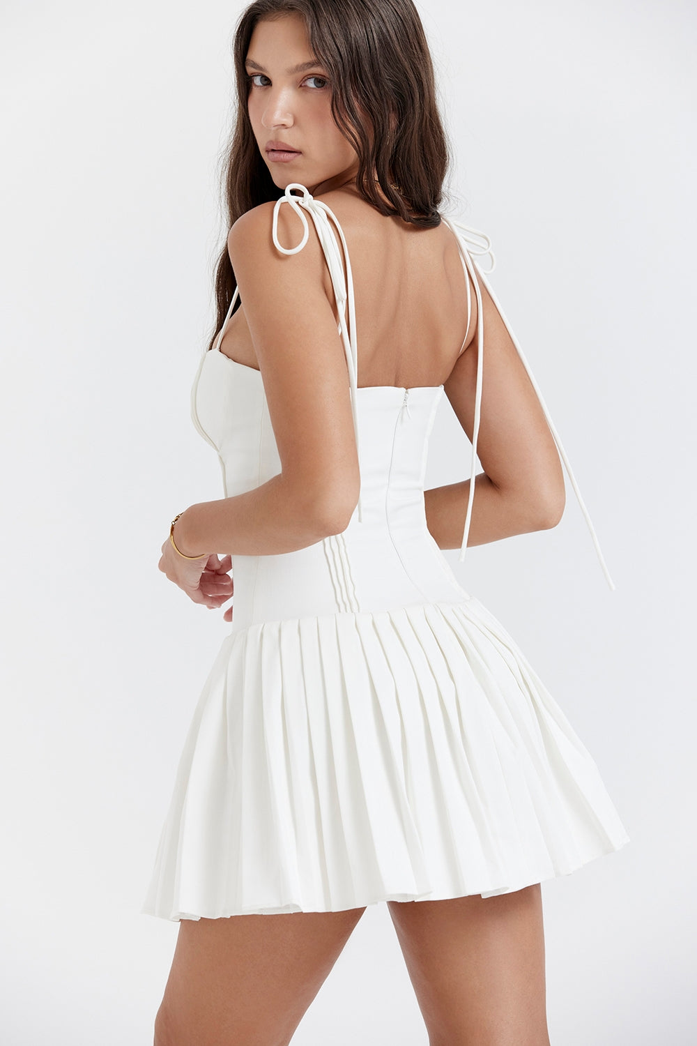Vestido Curto com Alças Modelador Vivella Amélia - GOLDER ERA