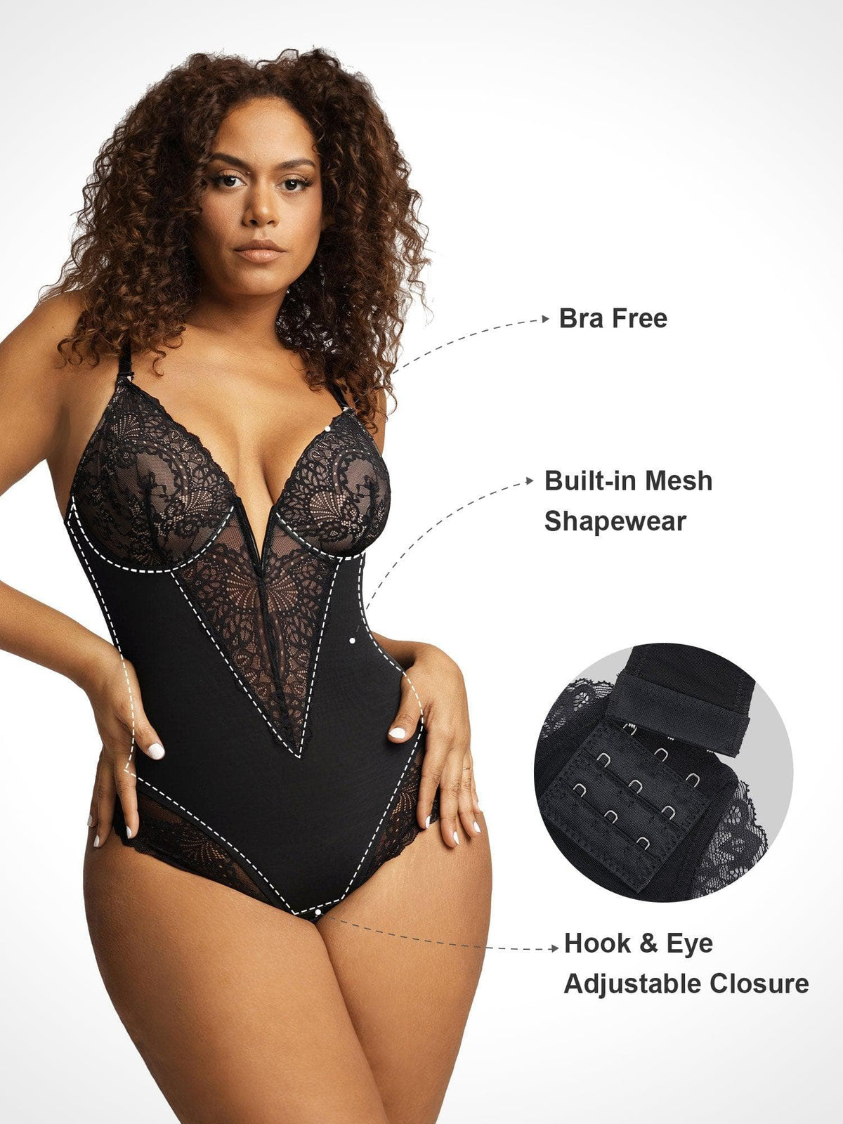 Body Suit Modelador Vivella - Sexy Lace