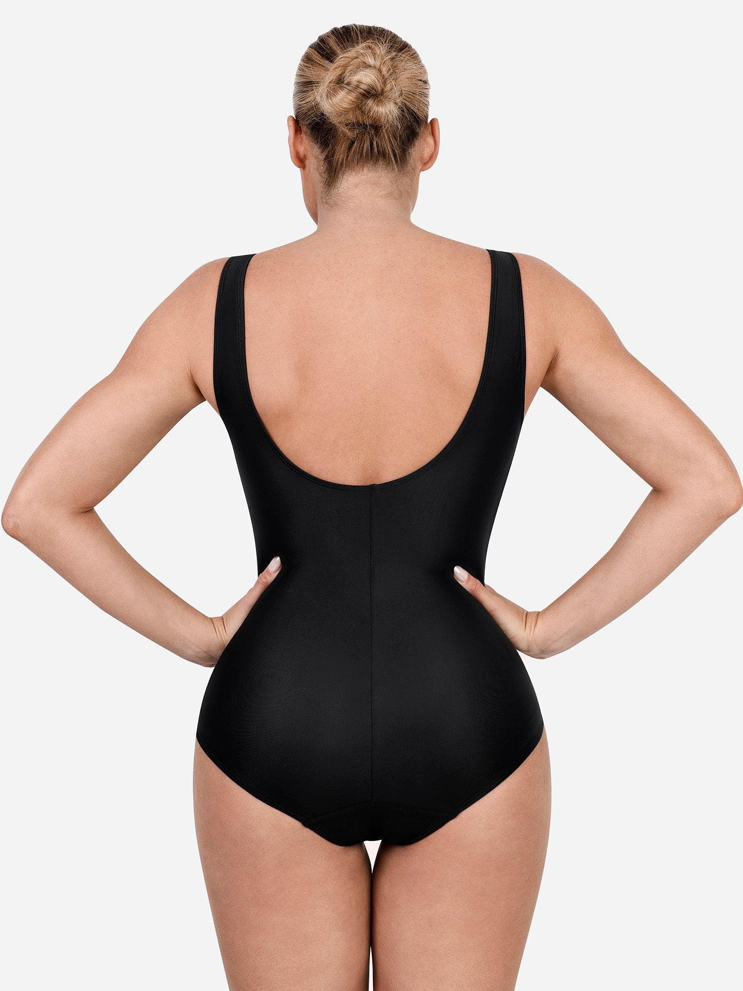 Maiô Modelador Vivella Juliana Com Decote em V Profundo - FULL