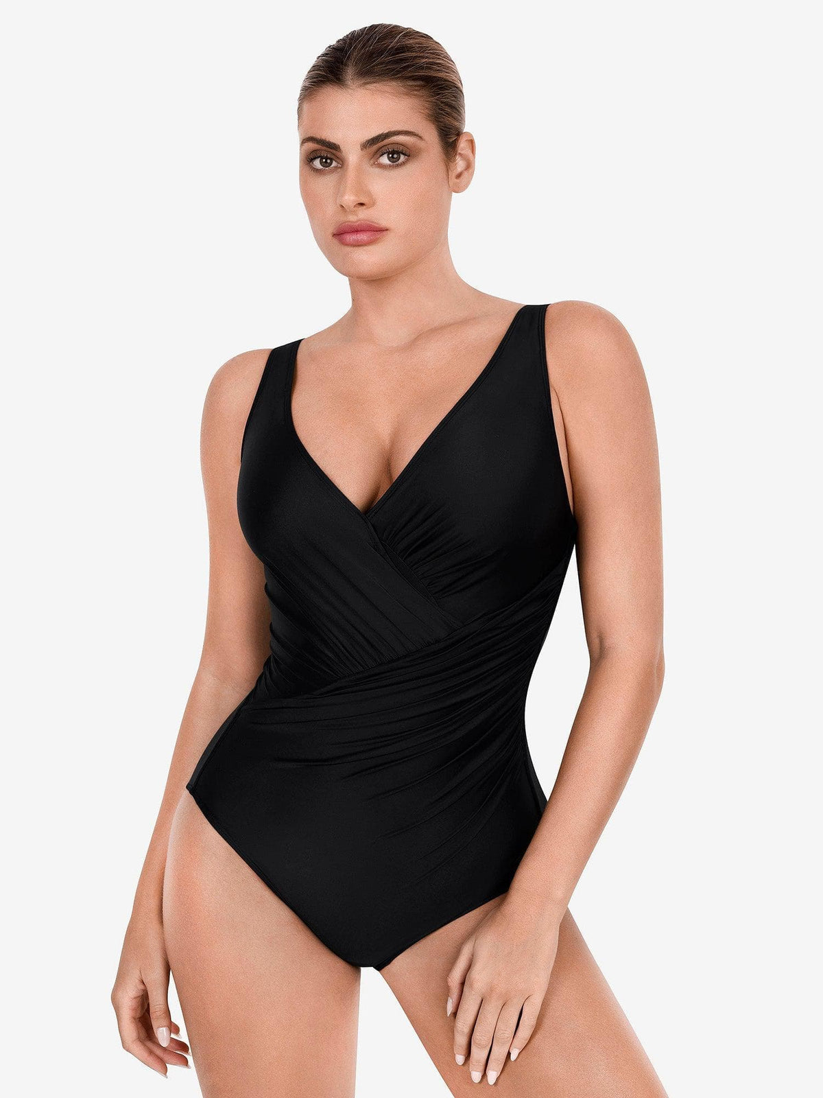 Maiô Modelador Vivella Juliana Com Decote em V Profundo - FULL