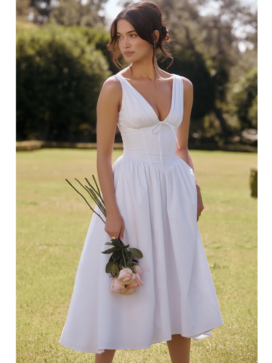 Vestido Midi Modelador Vivella Rosita - GOLDEN ERA
