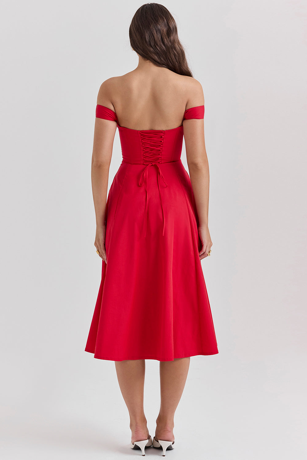 Vestido Midi Bustier Vivella Cecile - GOLDEN ERA