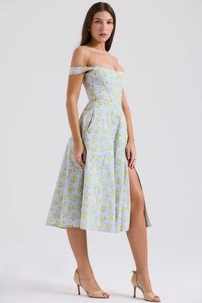 Vestido Midi Bustier Vivella Cecile - GOLDEN ERA