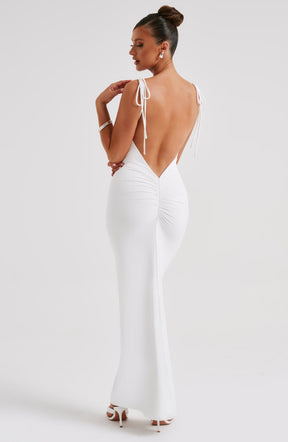Vestido Longo Costas Aberta Vivella Sanya - FULL