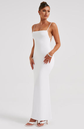 Vestido Longo Costas Aberta Vivella Sanya - FULL