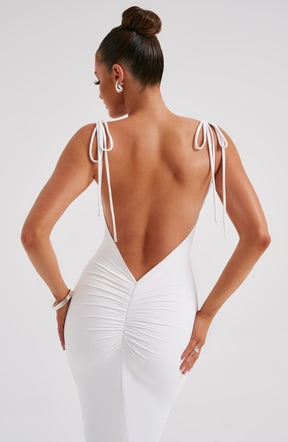 Vestido Longo Costas Aberta Vivella Sanya - FULL