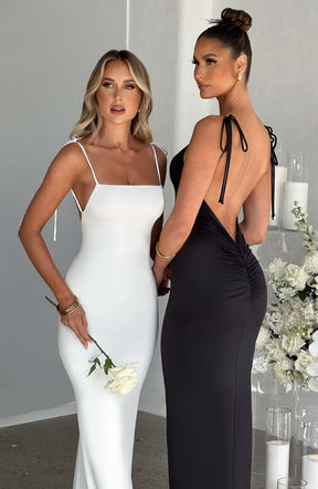 Vestido Longo Costas Aberta Vivella Sanya - FULL