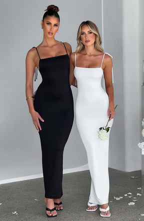 Vestido Longo Costas Aberta Vivella Sanya - FULL