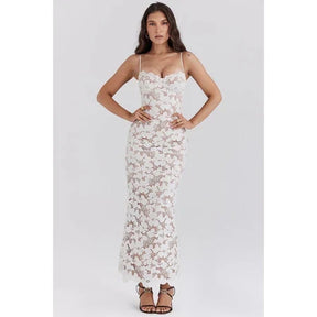 Vestido Midi Rendado Vivella Sofia - GOLDEN ERA